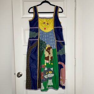OOAK Handmade Upcycled Patchwork Dress
